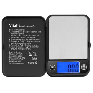 Vitafit 500g Digital Pocket Scale